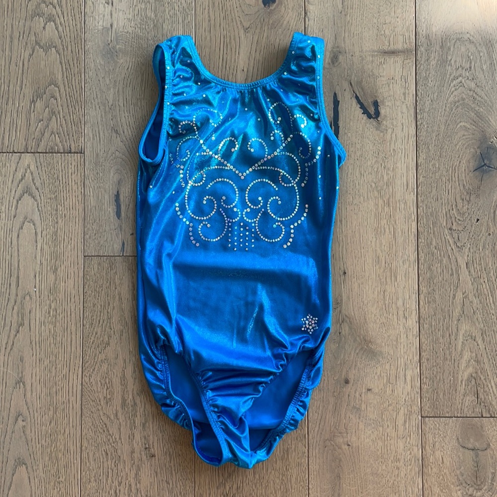 Snowflake Designs Ombré Jeweled Leotard